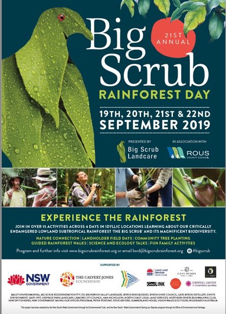 Big Scrub Rainforest Day 2019 Program Announced