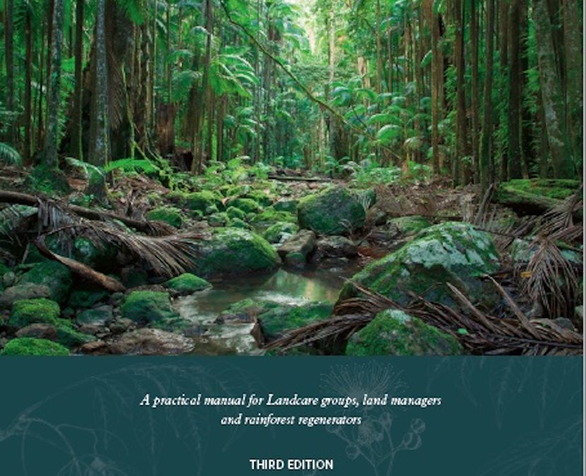Replenished stock of Rainforest Restoration Manual
